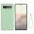 Mobigear Rubber Touch Google Pixel 6 Silikon Backcover - Grün