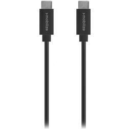 Mobilize USB-C auf USB-C Kabel 1 m - Schwarz