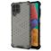Mobigear Honeycomb Samsung Galaxy M33 Hülle Hardcase Backcover Stoßfest - Schwarz
