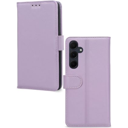 Mobilize Premium Gelly Wallet Samsung Galaxy A35 Hülle Klapphülle Geldbörse - Lila