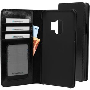 Mobiparts Excellent Wallet Samsung Galaxy S9 Klapphülle Portemonnaie - Jade Black