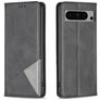 Mobigear Rhombus Slim Google Pixel 8 Pro Hülle Klapphülle - Schwarz