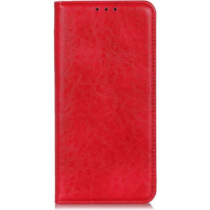 Mobigear Classic Elegance Xiaomi Redmi Note 10 Pro Hülle Klapphülle Geldbörse - Rot