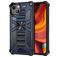 Mobigear Armor Stand iPhone 13 Pro Max Hülle Hardcase Backcover Stoßfest mit Ständer - Blau