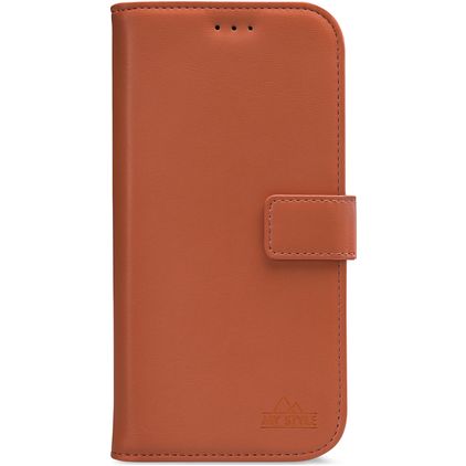 My Style Flex Wallet iPhone 15 Pro Hülle Klapphülle Geldbörse - Rust Red