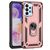 Mobigear Armor Ring Samsung Galaxy A23 Hülle Hardcase Backcover Stoßfest mit Ringhalter - Roségold