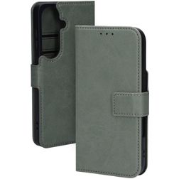 Mobiparts Classic Wallet Samsung Galaxy S26 MagSafe Hülle Klapphülle - Stone Green