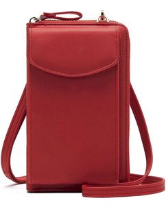 Antonio Fonzo Crossbody Handytasche - Large - Cherry Red