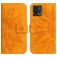 Mobigear Sunflower Motorola Moto G72 Hülle Klapphülle Geldbörse - Cognac