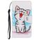 Mobigear Design Xiaomi Redmi 9C Hülle Klapphülle Geldbörse - Katze