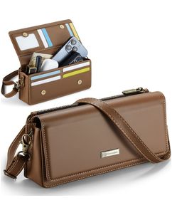 Caseme ME30 Crossbody Handytasche - Large - Braun