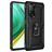 Mobigear Armor Ring Xiaomi Mi 10T Pro Hülle Hardcase Backcover Stoßfest mit Ringhalter - Schwarz