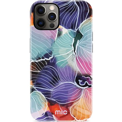 MIO iPhone 12 MagSafe Hülle Hardcase Backcover - Flowers