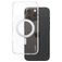 CARE by PanzerGlass Kickstand iPhone 16 Pro Max MagSafe Hardcase Backcover mit Ständer - Transparent / Silber