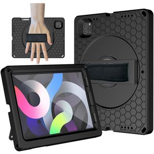 Mobigear Ruggedized iPad Air 5 (2022) Hülle EVA Schaum Backcover + Ständer - Schwarz