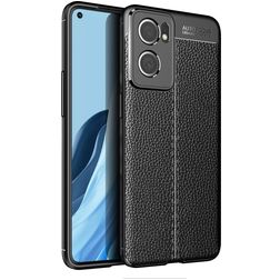 Mobigear Luxury OnePlus Nord CE 2 Hülle Flexibles TPU Backcover - Schwarz