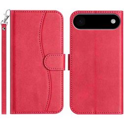 Mobigear S Line iPhone Air Klapphülle Portemonnaie - Rot