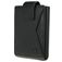 Valenta Card Case Pocket Premium Echtleder Kartenetui - 10 Karten - Schwarz