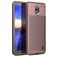 Mobigear Racing Nokia 1 Plus Hülle Flexibles TPU Backcover - Braun