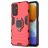 Mobigear Armor Ring Samsung Galaxy M23 Hülle Hardcase Backcover Stoßfest mit Ringhalter - Rot
