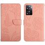 Mobigear Butterfly Realme Narzo 50 5G Hülle Klapphülle Geldbörse - Pink