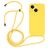 Mobigear Lanyard iPhone 14 Plus Silikon Handykette - Gelb