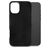 Mobilize Premium iPhone 16 Plus MagSafe Hülle Echtes Leder Backcover - Schwarz