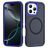 Mobigear Rugged Mag iPhone 16 Pro MagSafe Hülle Hardcase Backcover Stoßfest - Marineblau