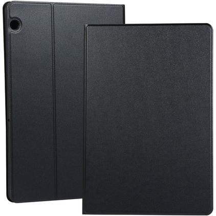 Mobigear Folio Huawei MediaPad T5 10.1 Hülle Stoff Klapphülle - Schwarz