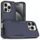 Mobigear Heavy Armor iPhone 16 Pro Hülle Hardcase Backcover Stoßfest - Dunkelblau