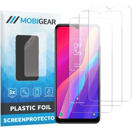 Mobigear TCL 30E Displayschutz Schutzfolie - Hüllenfreundlich (3er Pack)