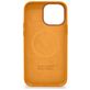Decoded iPhone 14 Pro Max Silikon Hülle Backcover - Apricot
