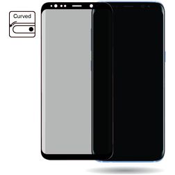 Mobilize Premium Samsung Galaxy S8 Plus Panzerglas Displayschutz - Schwarz