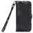 Mobilize Magnet Zipper iPhone 13 Pro Max Hülle Abnehmbare 2in1 Klapphülle Geldbörse - Schwarz