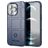 Mobigear Rugged Shield iPhone 13 Pro Max Hülle Flexibles TPU Backcover Stoßfest - Blau