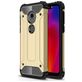 Mobigear Outdoor Motorola Moto G7 Play Hülle Hardcase Backcover Stoßfest - Gold