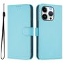 Mobigear Urban Wallet iPhone 16 Pro Hülle Klapphülle Geldbörse - Blau