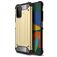 Mobigear Outdoor Samsung Galaxy A03s Hülle Hardcase Backcover Stoßfest - Gold
