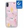 My Style Magneta iPhone XS Max Hülle Flexibles TPU Backcover - Pink Alpaca
