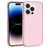 Mobigear Crystal iPhone 14 Pro Hülle Hardcase Backcover - Pink