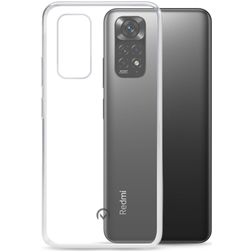 Mobilize Gelly Durchsichtig Xiaomi Redmi Note 10 4G Hülle Flexibles TPU Backcover - Transparent