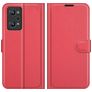 Mobigear Classic Realme GT2 Hülle Klapphülle Geldbörse - Rot