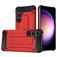 Mobigear Outdoor Samsung Galaxy S24 Hülle Hardcase Backcover Stoßfest - Rot