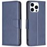 Mobigear Excellent iPhone 16 Pro Max Hülle Klapphülle Geldbörse - Blau