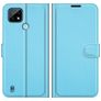 Mobigear Classic Realme C21 Hülle Klapphülle Geldbörse - Blau