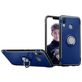 Mobigear Armor Ring HONOR Play Hülle Hardcase Backcover Stoßfest mit Ringhalter - Blau