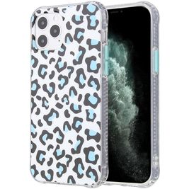 Mobigear Leopard iPhone 12 Pro Max Hülle Flexibles TPU Backcover - Weiß