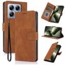 Mobigear Wallet Xiaomi 14T Pro Klapphülle Portemonnaie - Braun