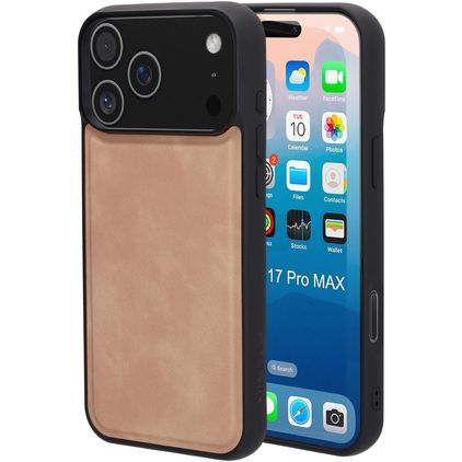 Mobiparts Classic iPhone 17 Pro Max MagSafe Hülle Hardcase Backcover - Moonstone Beige