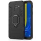 Mobigear Armor Ring Samsung Galaxy J6 (2018) Hülle Hardcase Backcover Stoßfest mit Ringhalter - Schwarz
